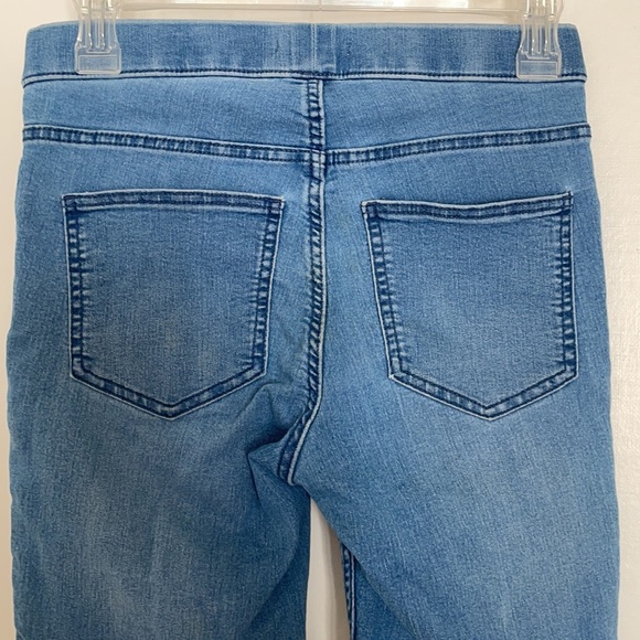 H&M cotton blend two pockets blue jeans stretch leggings size 6US - Picture 5 of 6